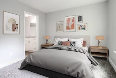 The Gatlin - 3 Bed 2 Bath - Bedroom
