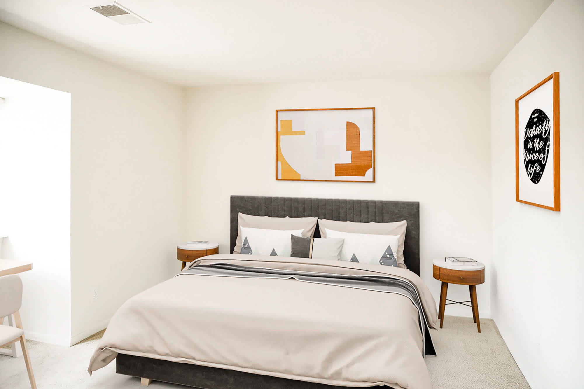 Huron - 1 Bed 1 Bath - Bedroom