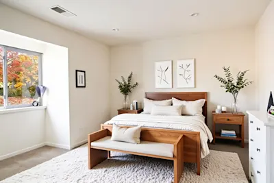 Huron - 1 Bed 1 Bath - Bedroom