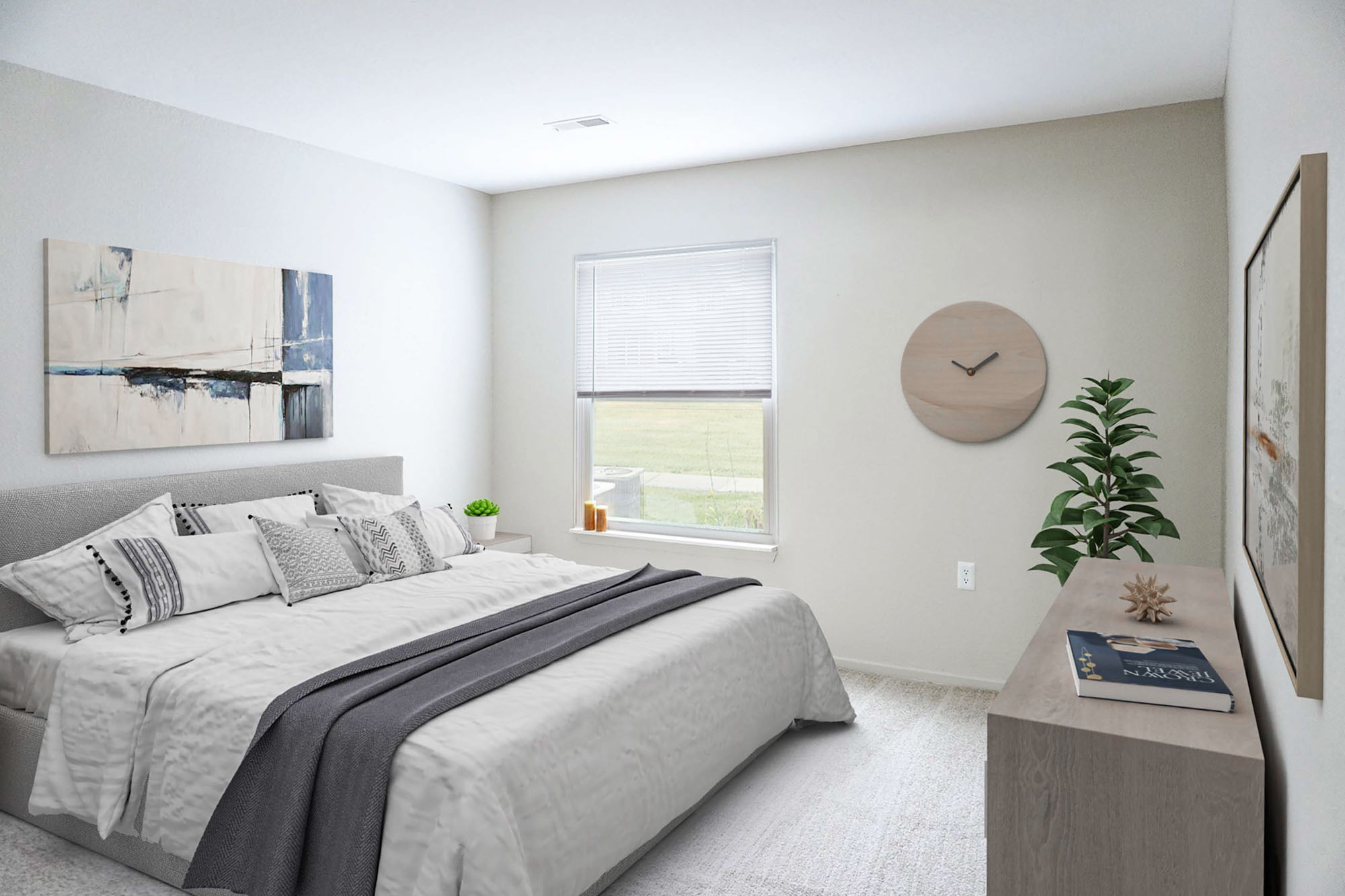 The Huron River - 1 Bed 1 Bath - Bedroom