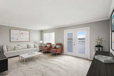 Silver - 3 Bed 2 Bath - Living Room