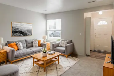 The Ford - 2 Bed 2 Bath - Living Room