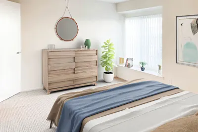 The Cardinal - 1 Bed 1 Bath - Bedroom