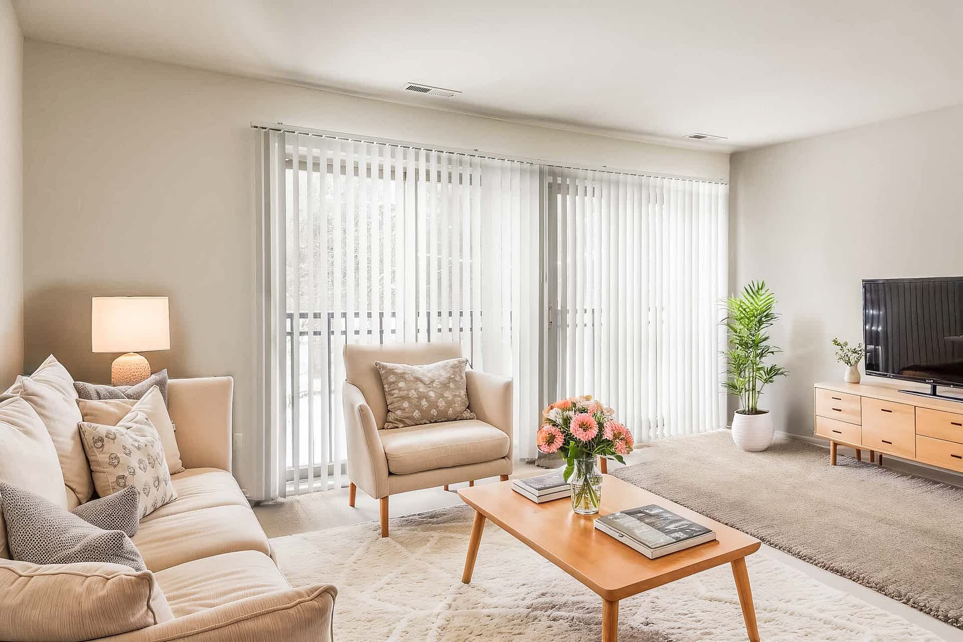 Drummond - 2 Bed 1.5 Bath - Living Room