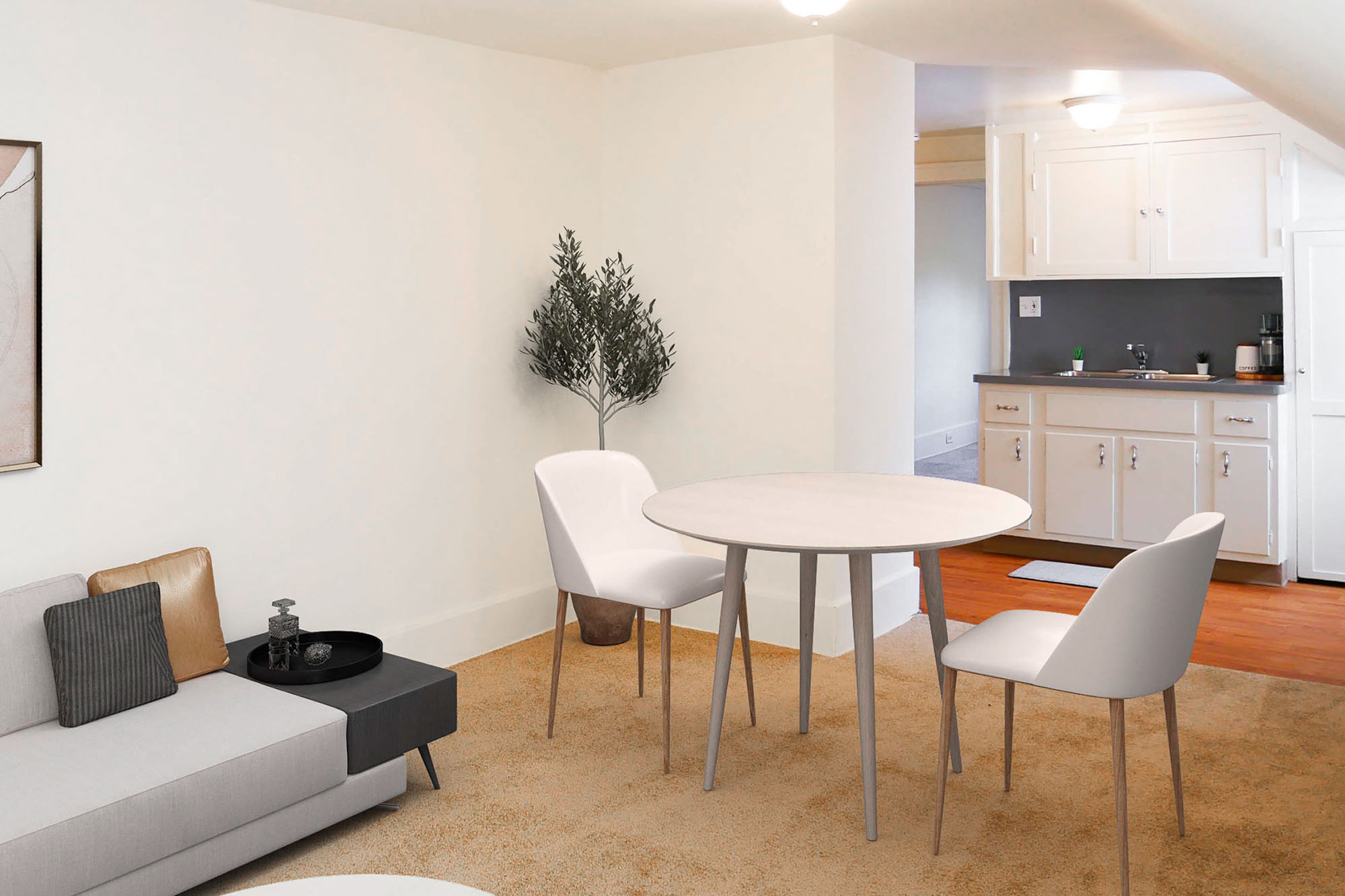  The William #1 - 2 Bed 1 Bath - Dining Area