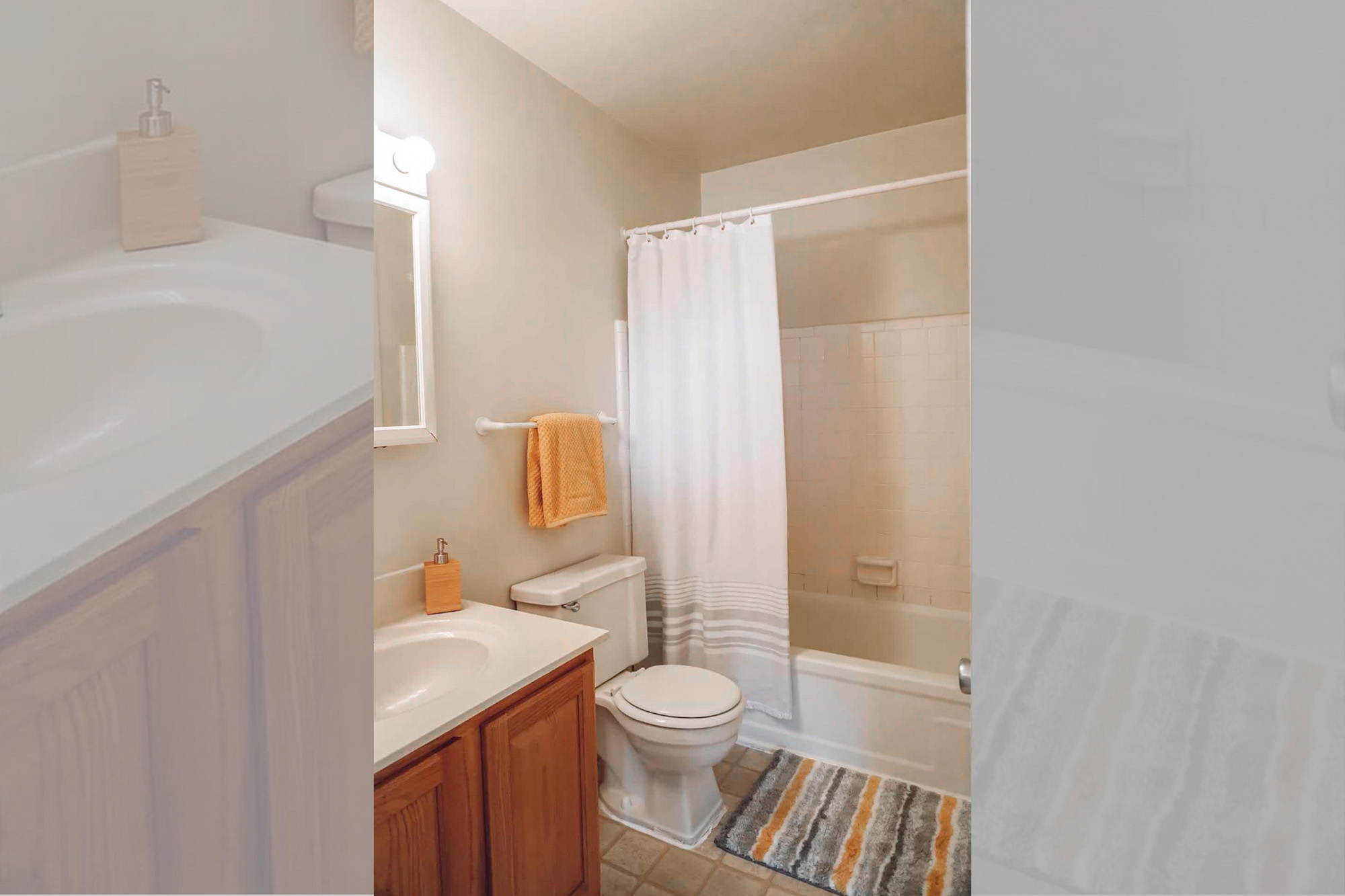 The Willow - 2 Bed 1 Bath - Bathroom