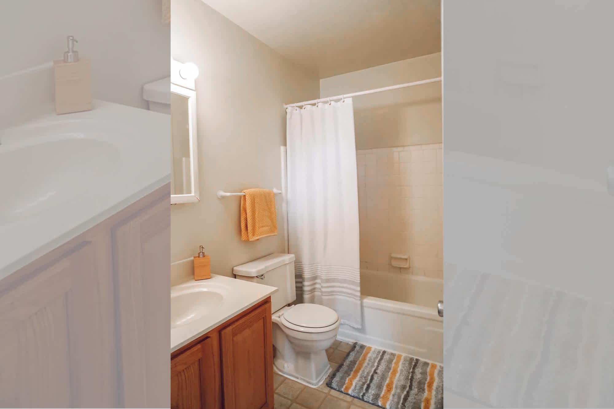 The Willow - 2 Bed 1 Bath - Bathroom