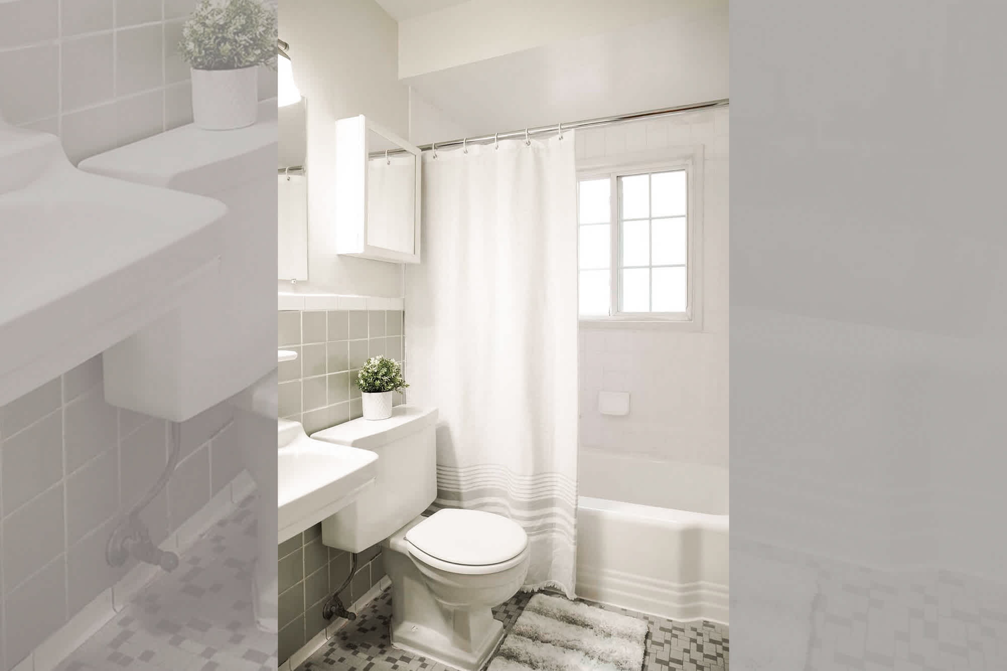 The Leon - 1 Bed 1 Bath - Bathroom