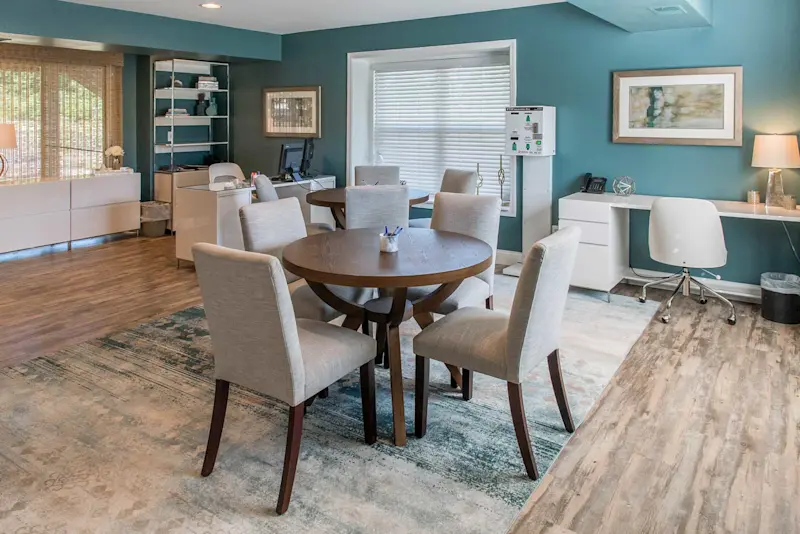 Leasing Office Interior