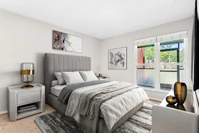 Rosa - 1 Bed 1 Bath - Bedroom