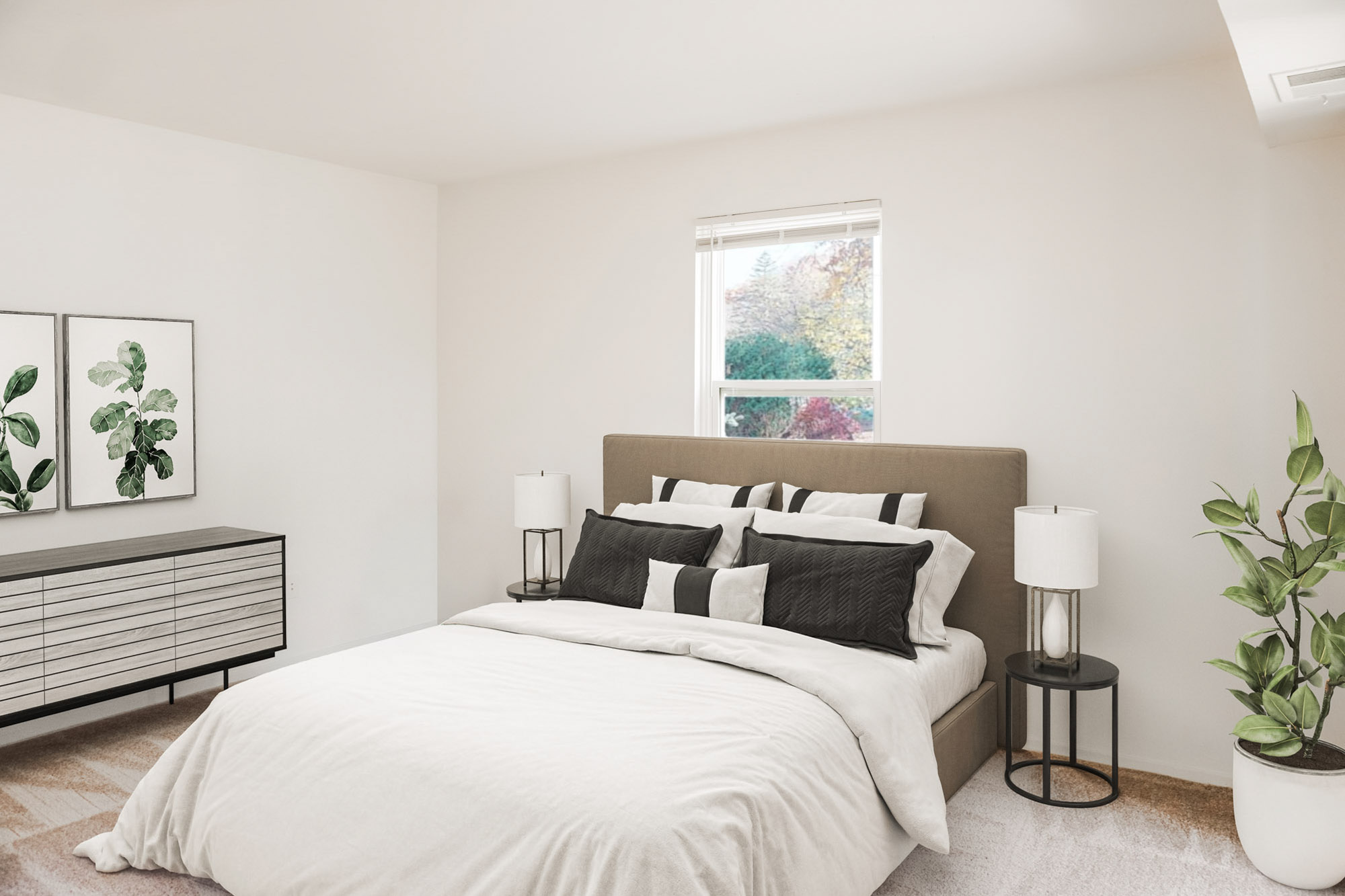 The Hickory - 3 Bed 2 Bath - Bedroom 2