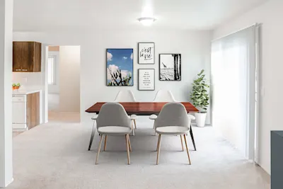 The Detroit - 2 Bed 1.5 Bath - Dining Room