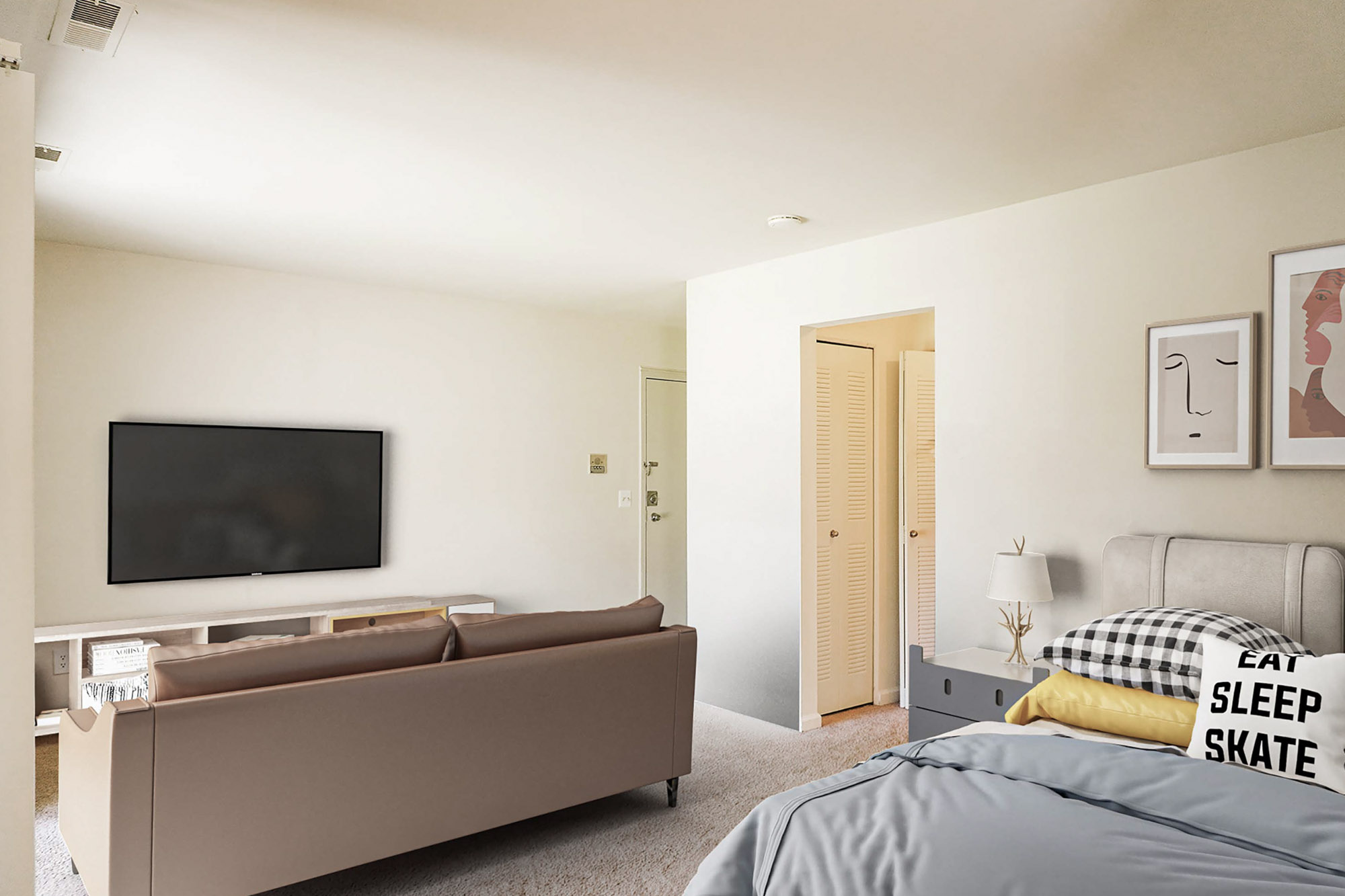 The Elm - Studio - Living Area