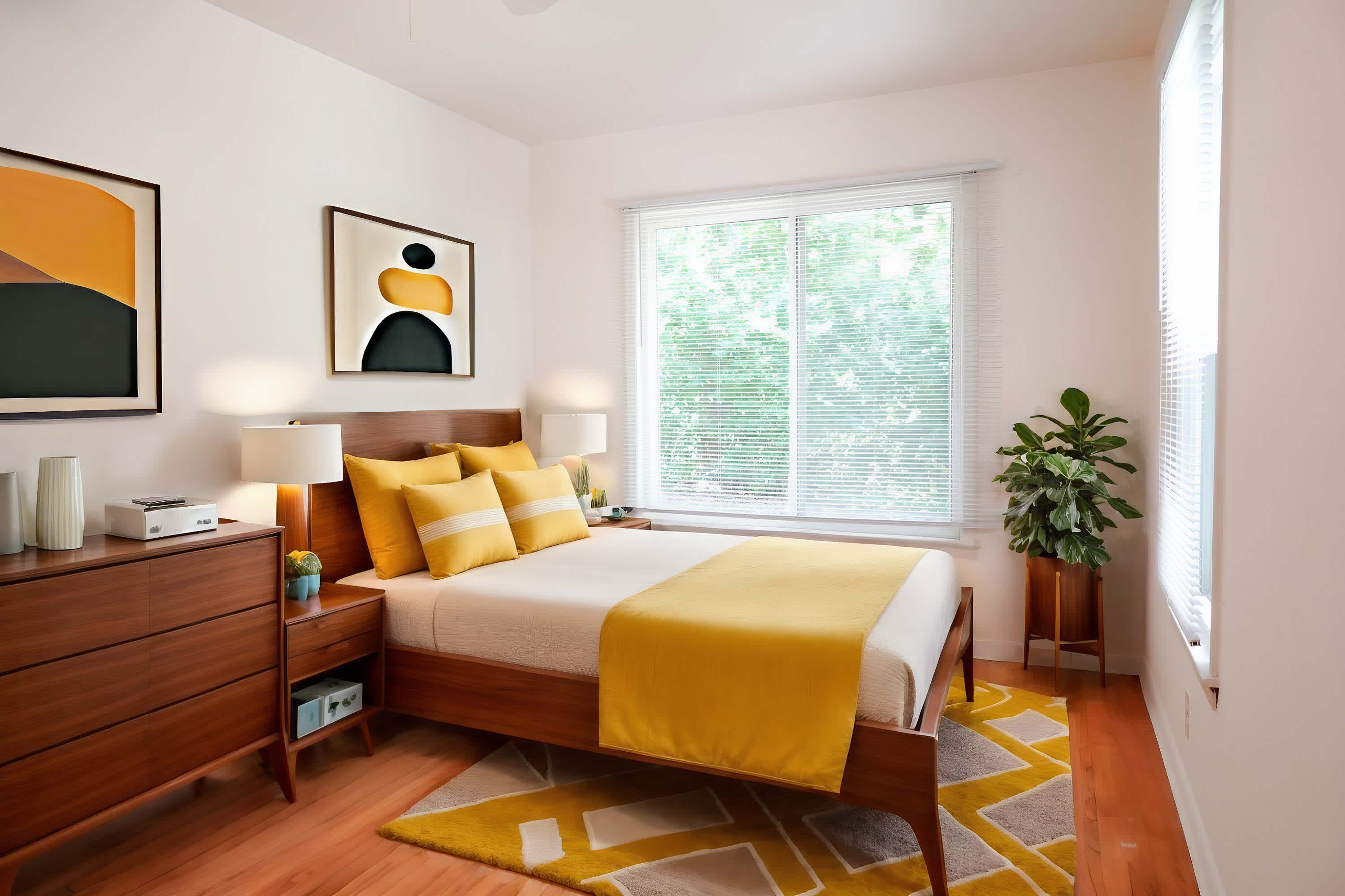 Carriage House - 1 Bed 1 Bath - Bedroom