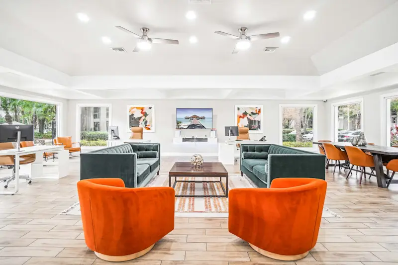 Leasing Office Interior