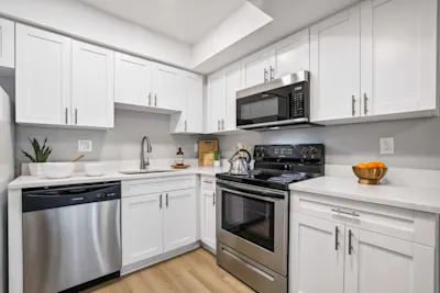 Park+ - 2 Bed 2 Bath - Kitchen - Shaker Style Cabinets