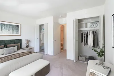 The Carter - 1 Bed 1 Bath - Primary Bedroom