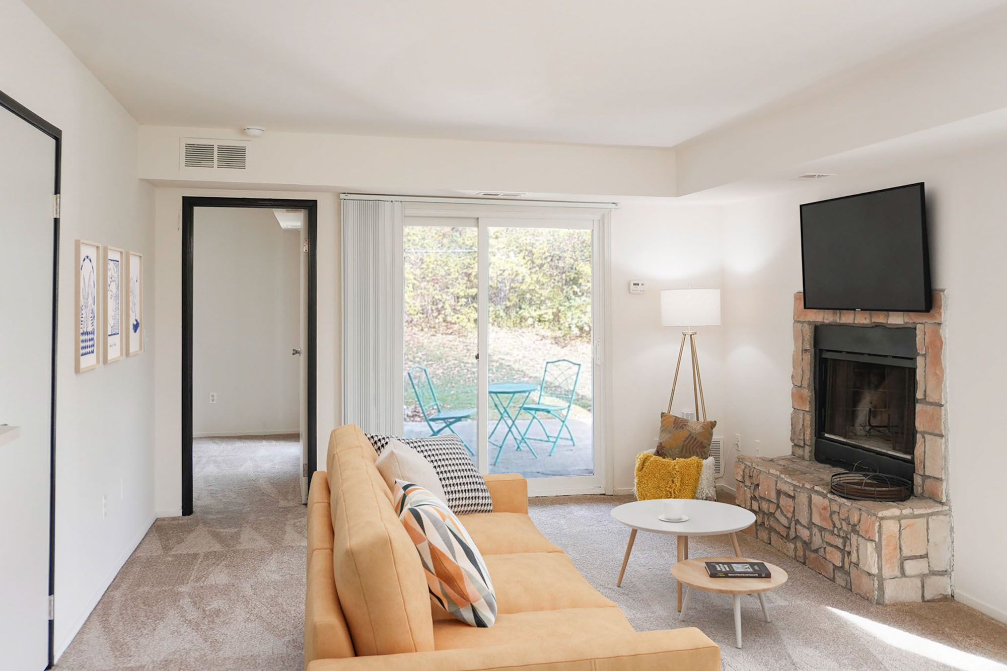 The Claude - 3 Bed 2 Bath - Living Room