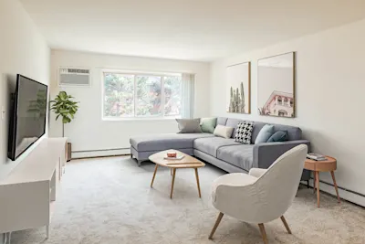 Dartmoor - 1 Bed 1 Bath - Living Room