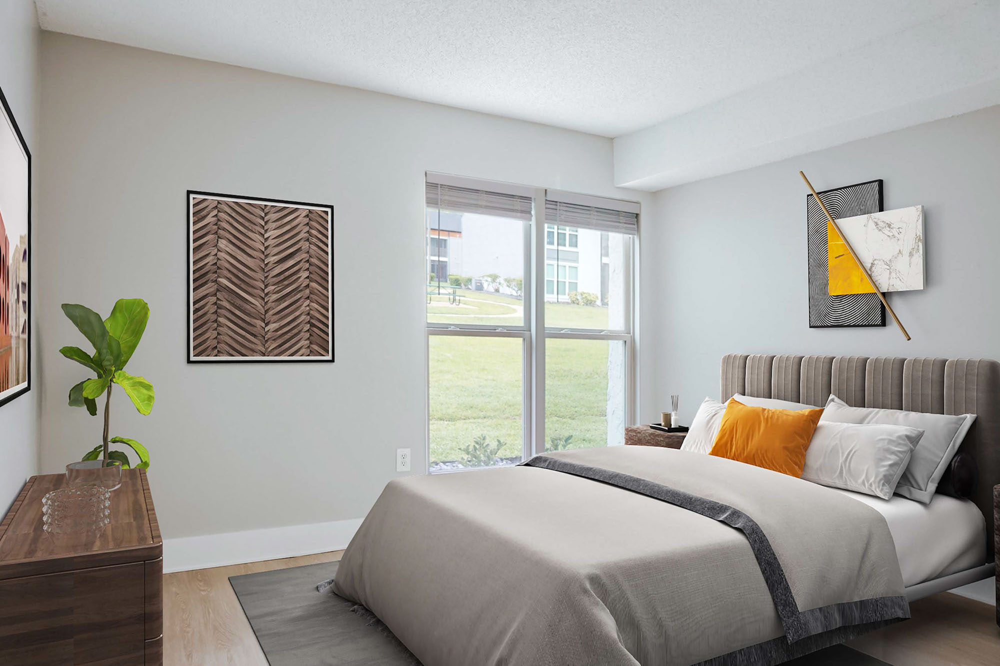 Park+ - 2 Bed 2 Bath - Bedroom 2