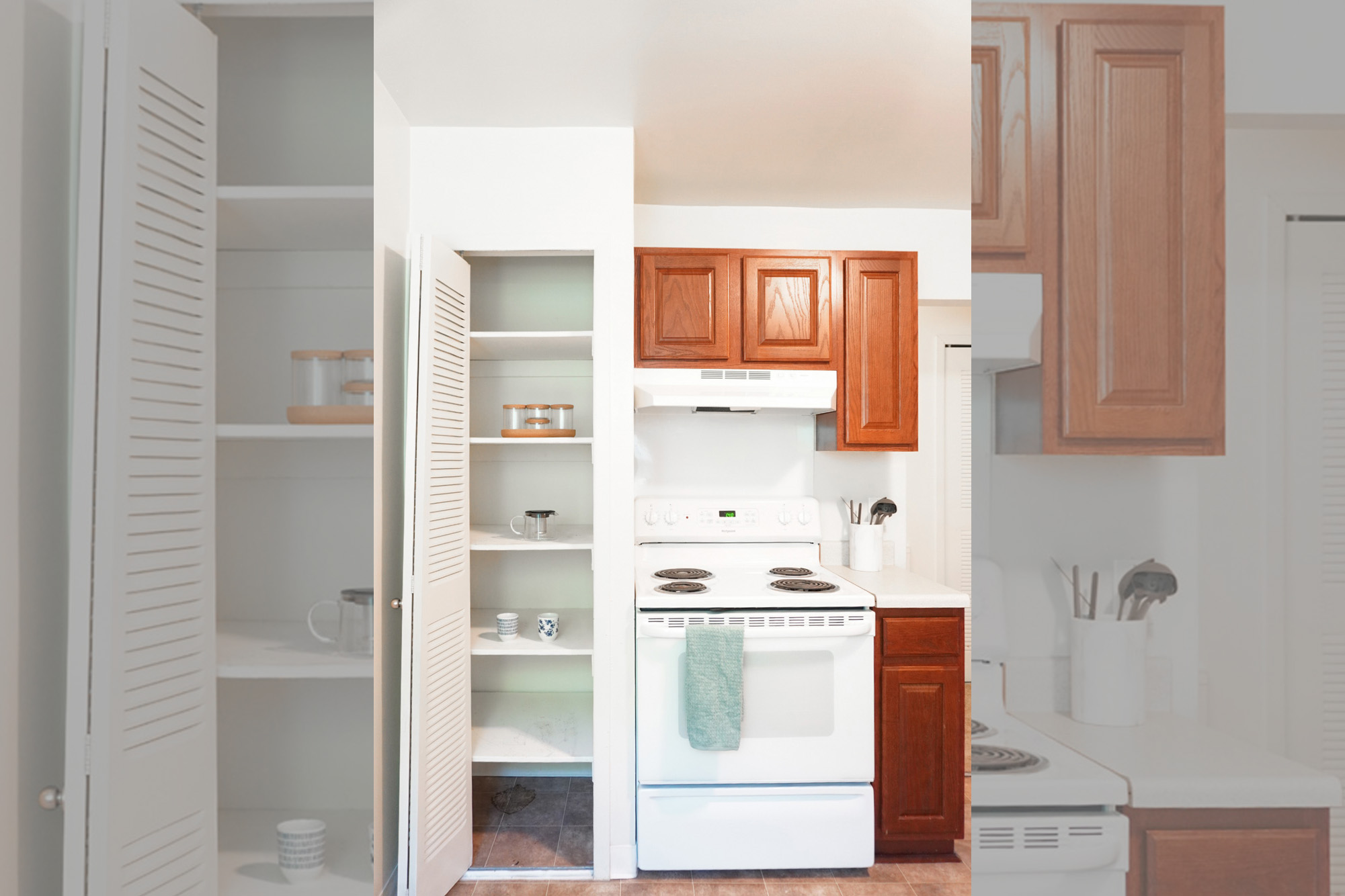 The Ashmere - 1 Bed 1 Bath - Kitchen Storage