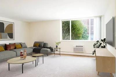 The Maiden - 1 Bed 1 Bath - Living Room