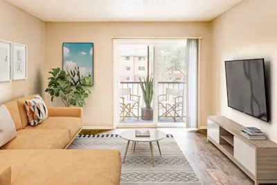 Granada+ - 2 Bed 2 Bath - Living Room