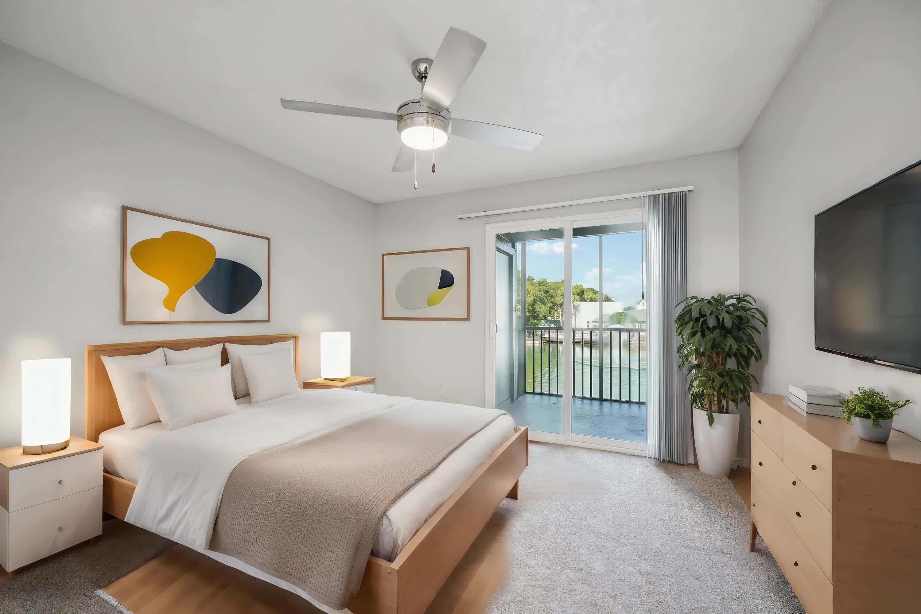 The Grant - 1 Bed 1 Bath - Bedroom