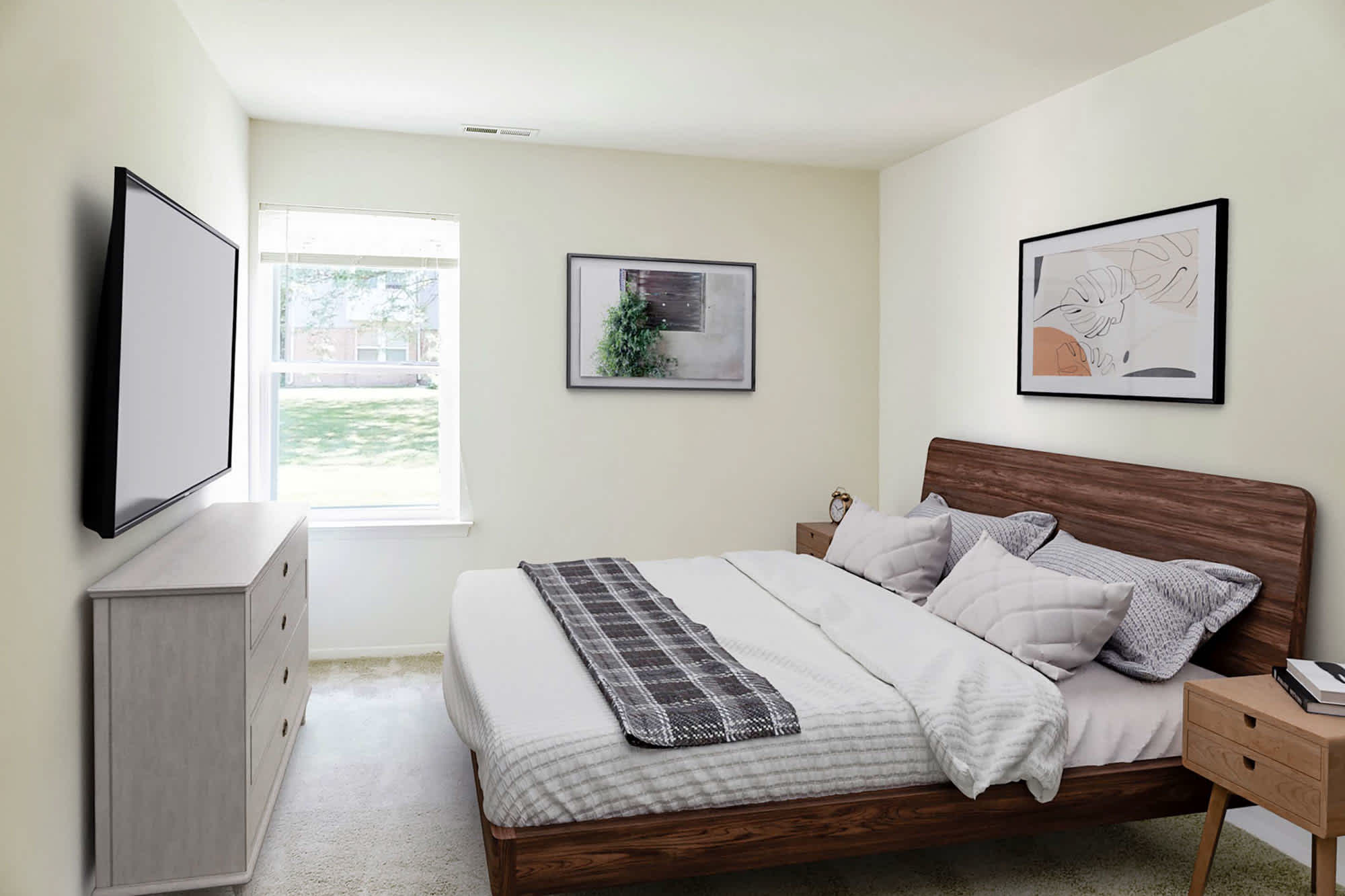 The Ashmere - 1 Bed 1 Bath - Bedroom