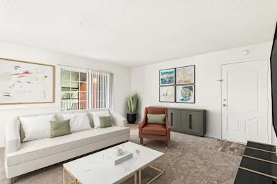 Caladesi Island - 2 Bed 1.5 Bath - Living Room