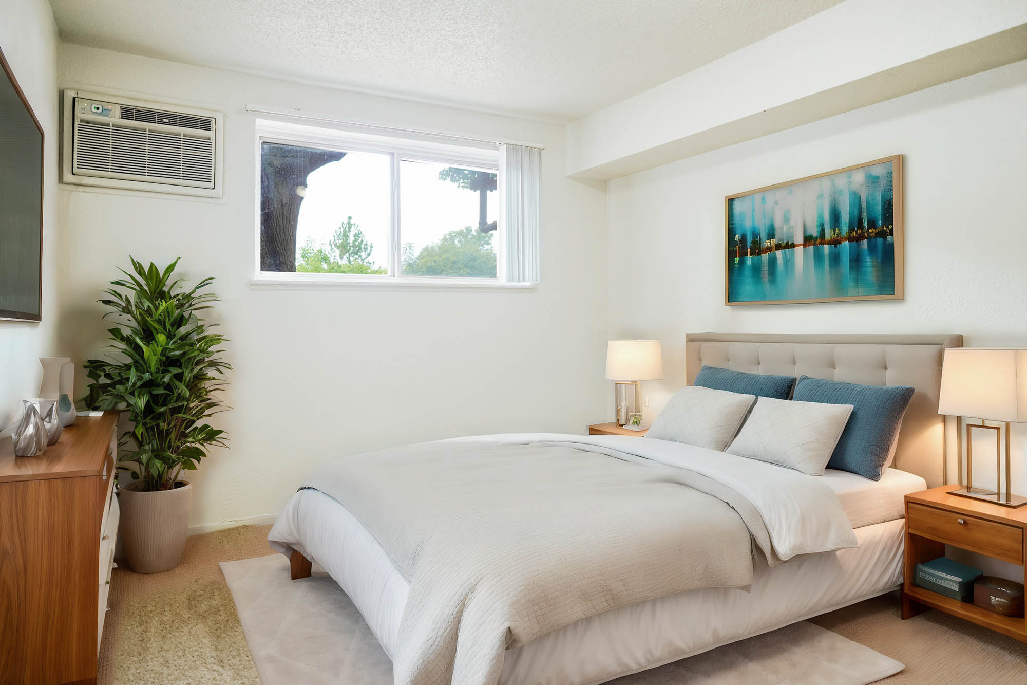 Allen - 2 Bed 1 Bath - Primary Bedroom