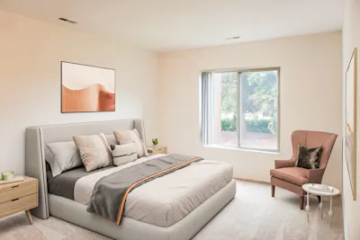 Copper Harbor - 2 Bed 1 Bath - Primary Bedroom