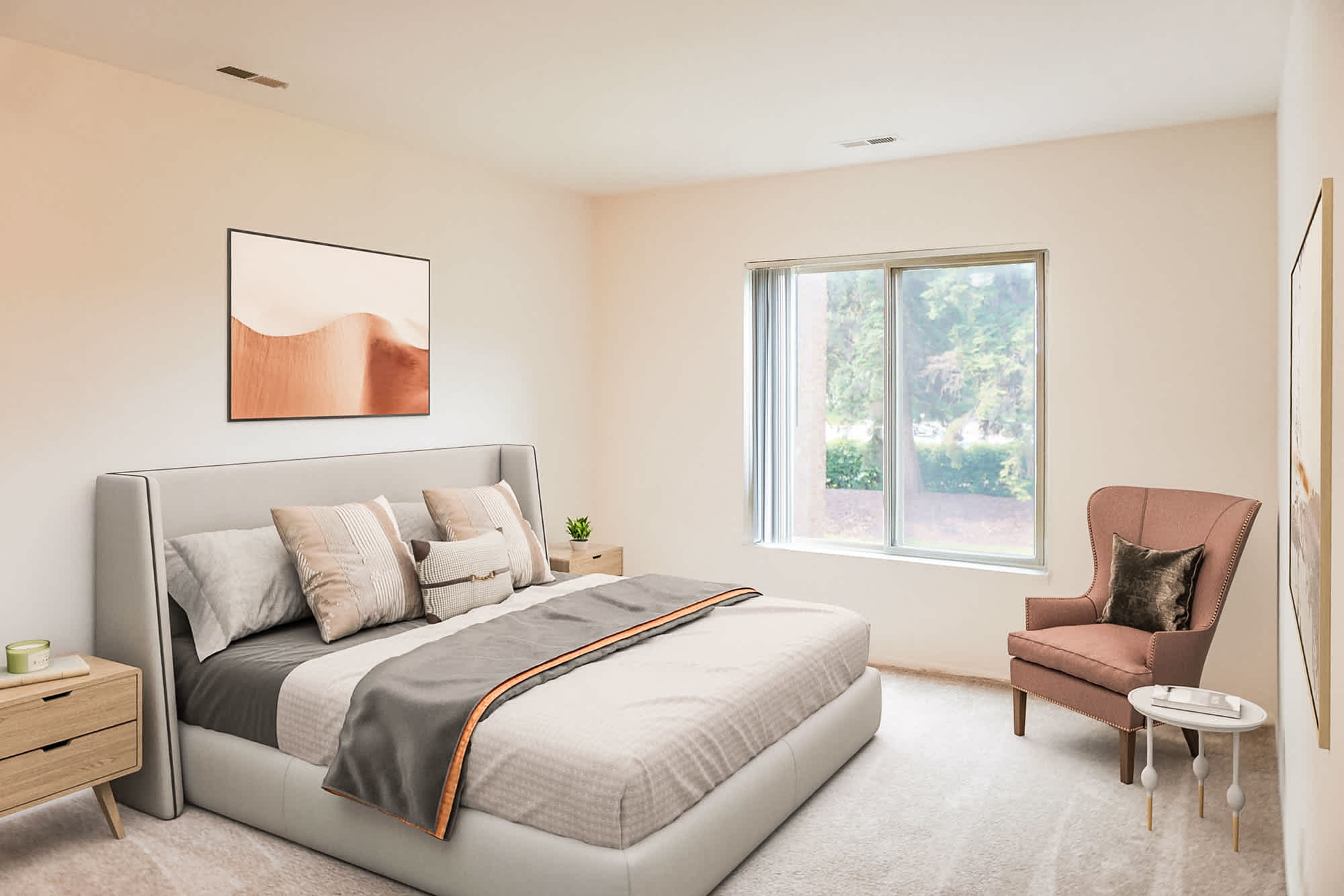 Copper Harbor - 2 Bed 1 Bath - Primary Bedroom