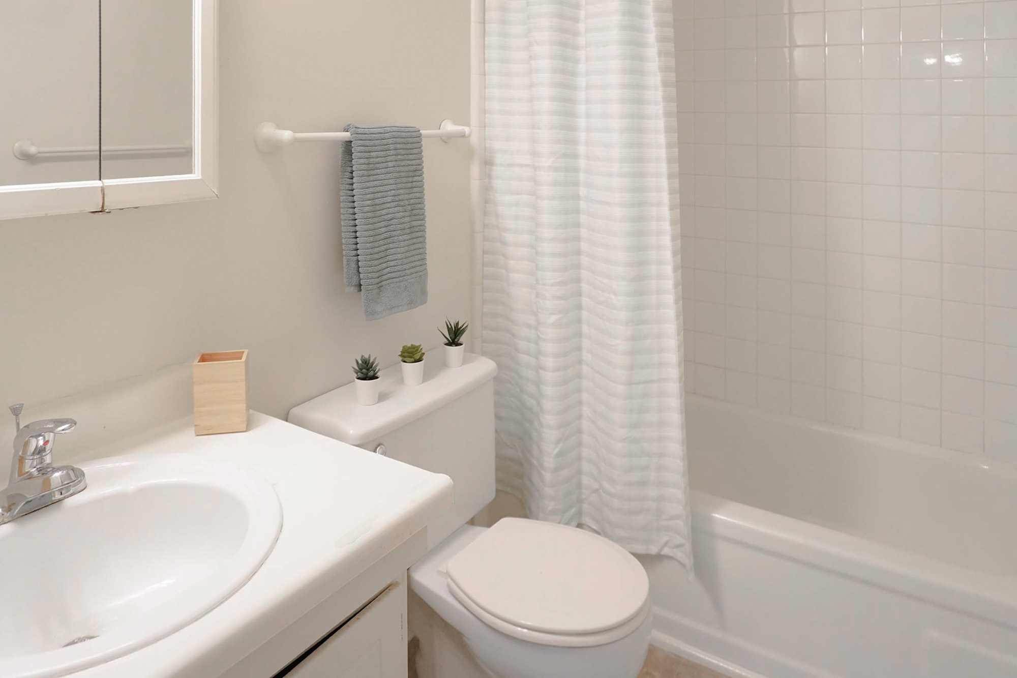 The Birch - 1 Bed 1 Bath - Bathroom