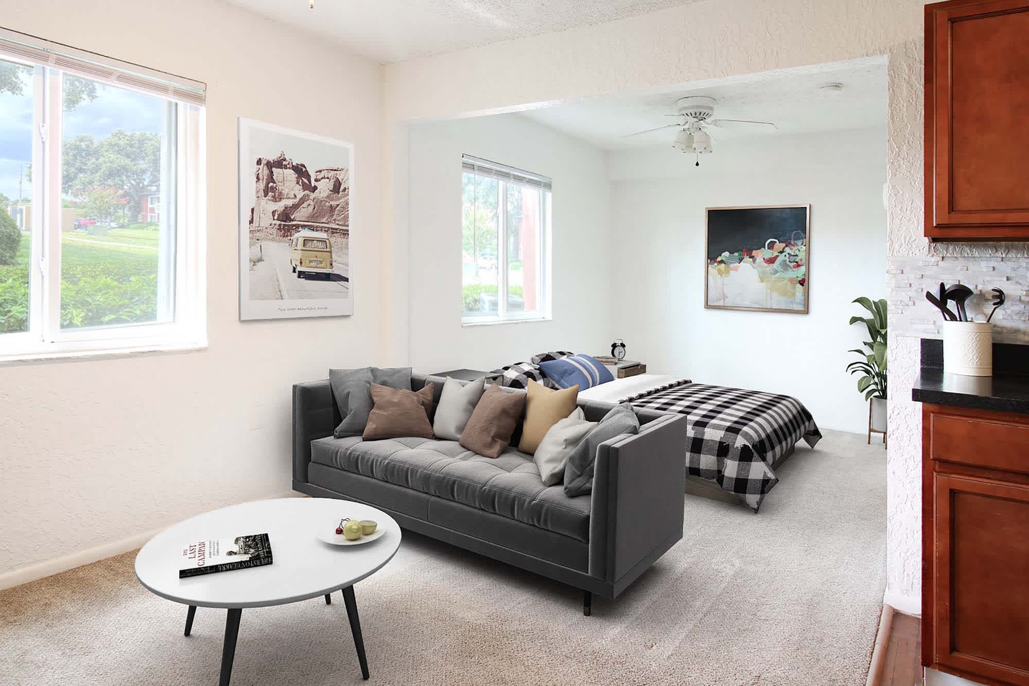 Gatlin - Studio - Living Area