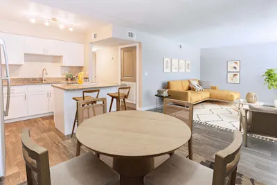 Eagle - 2 Bed 2 Bath - Dining and Living Room