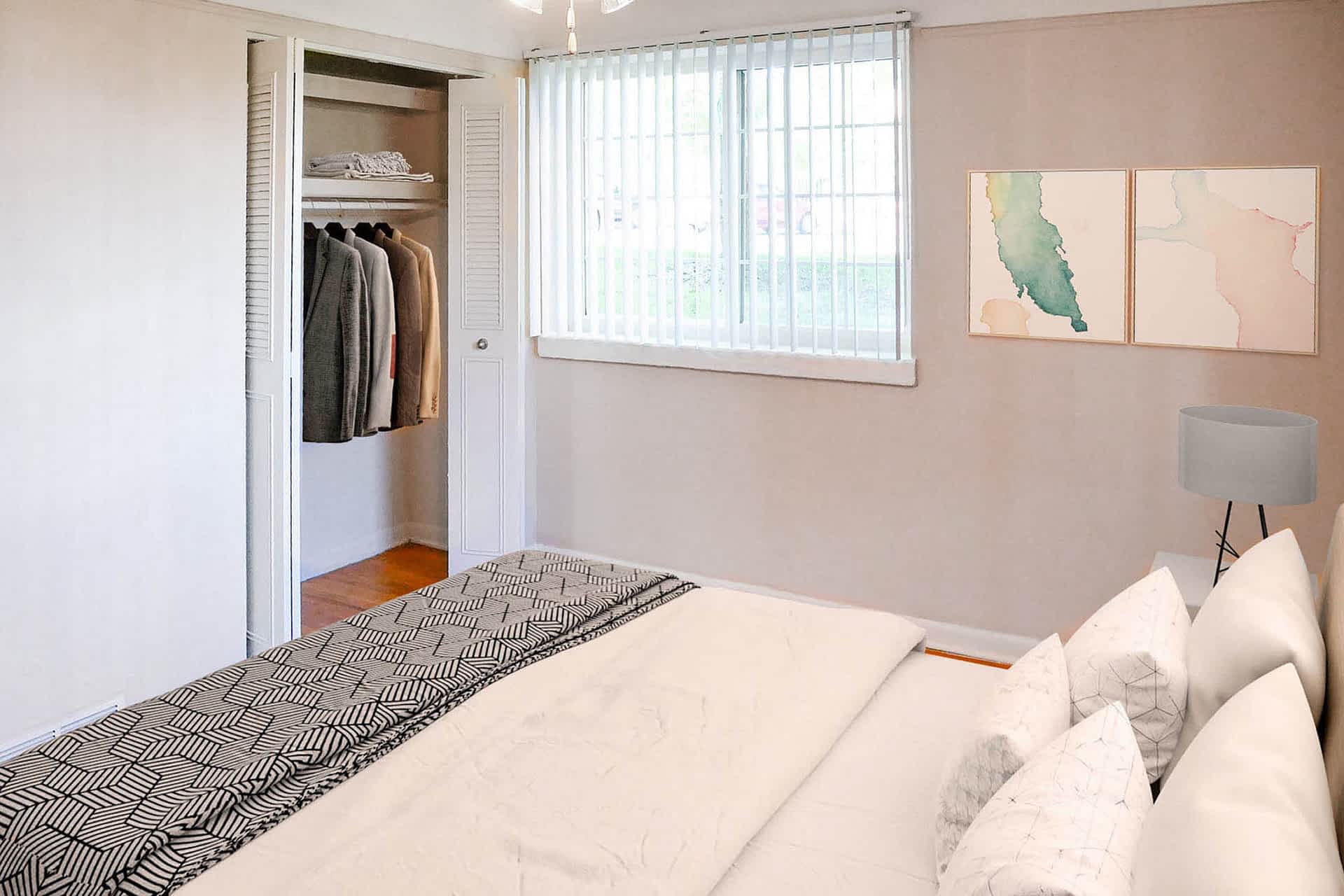 The Kent - 1 Bed 1 Bath - Bedroom