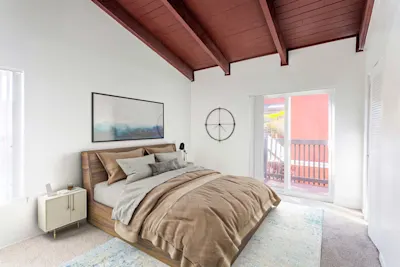 Optimist - 1 Bed 1 Bath - Bedroom