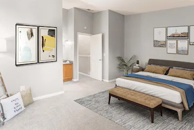 Viola - 2 Bed 2.5 Bath - Primary Bedroom