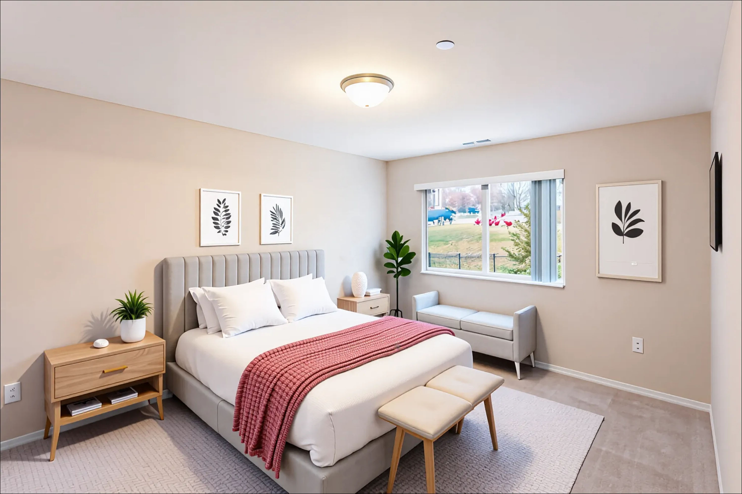 Miller - 2 Bed 2 Bath - Bedroom 2