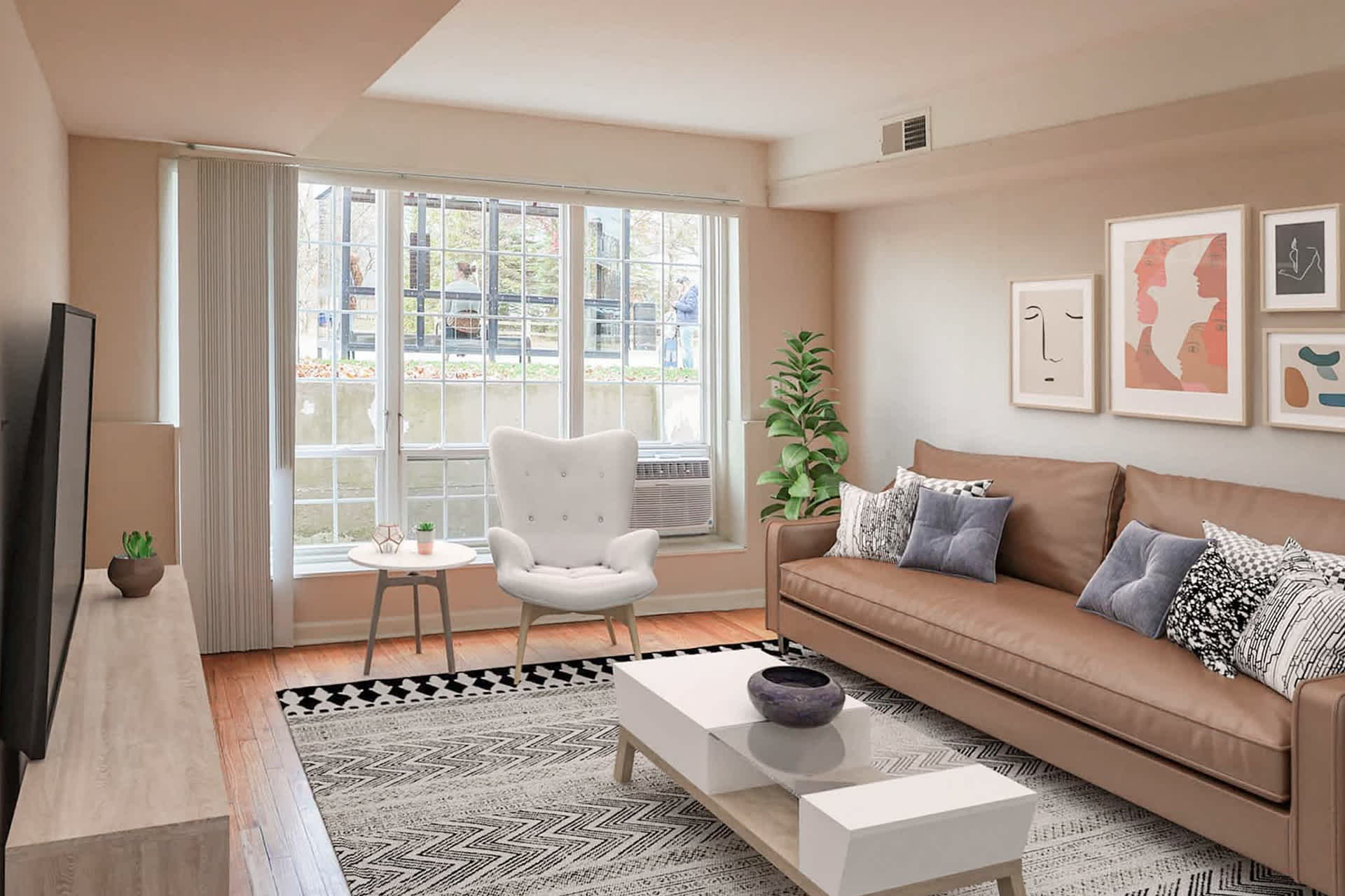 The Chambers - 3 Bed 1 Bath - Living Room