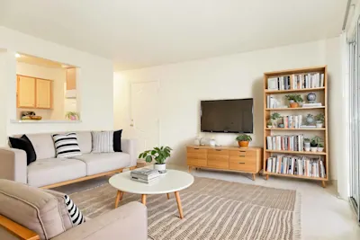Blue Spring - 1 Bed 1 Bath - Living Room