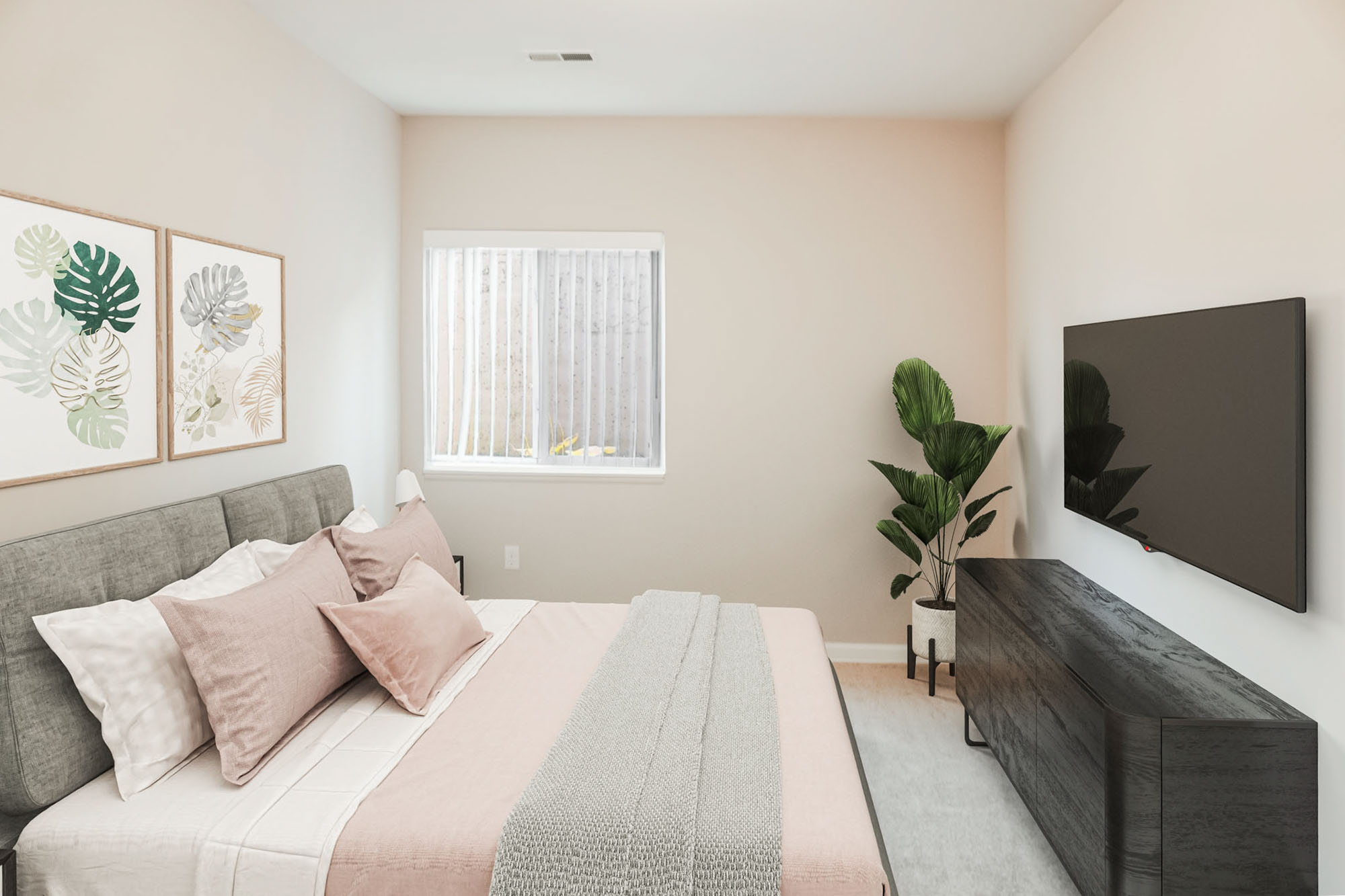 The Hickory - 3 Bed 2 Bath - Primary Bedroom