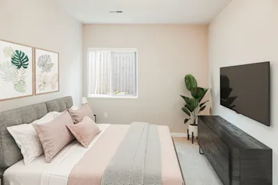 The Hickory - 3 Bed 2 Bath - Primary Bedroom