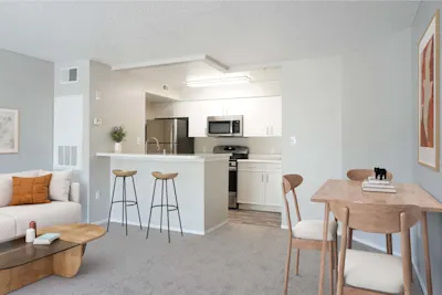 Marina Grande - 1 Bed 1 Bath - Living Room
