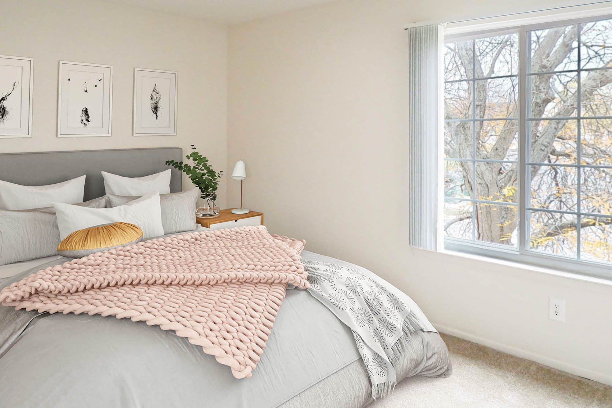 Alpena - 2 Bed 1 Bath - Bedroom