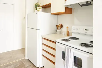 The Meadows - 1 Bed 1 Bath - Kitchen - Euro Style Cabinets