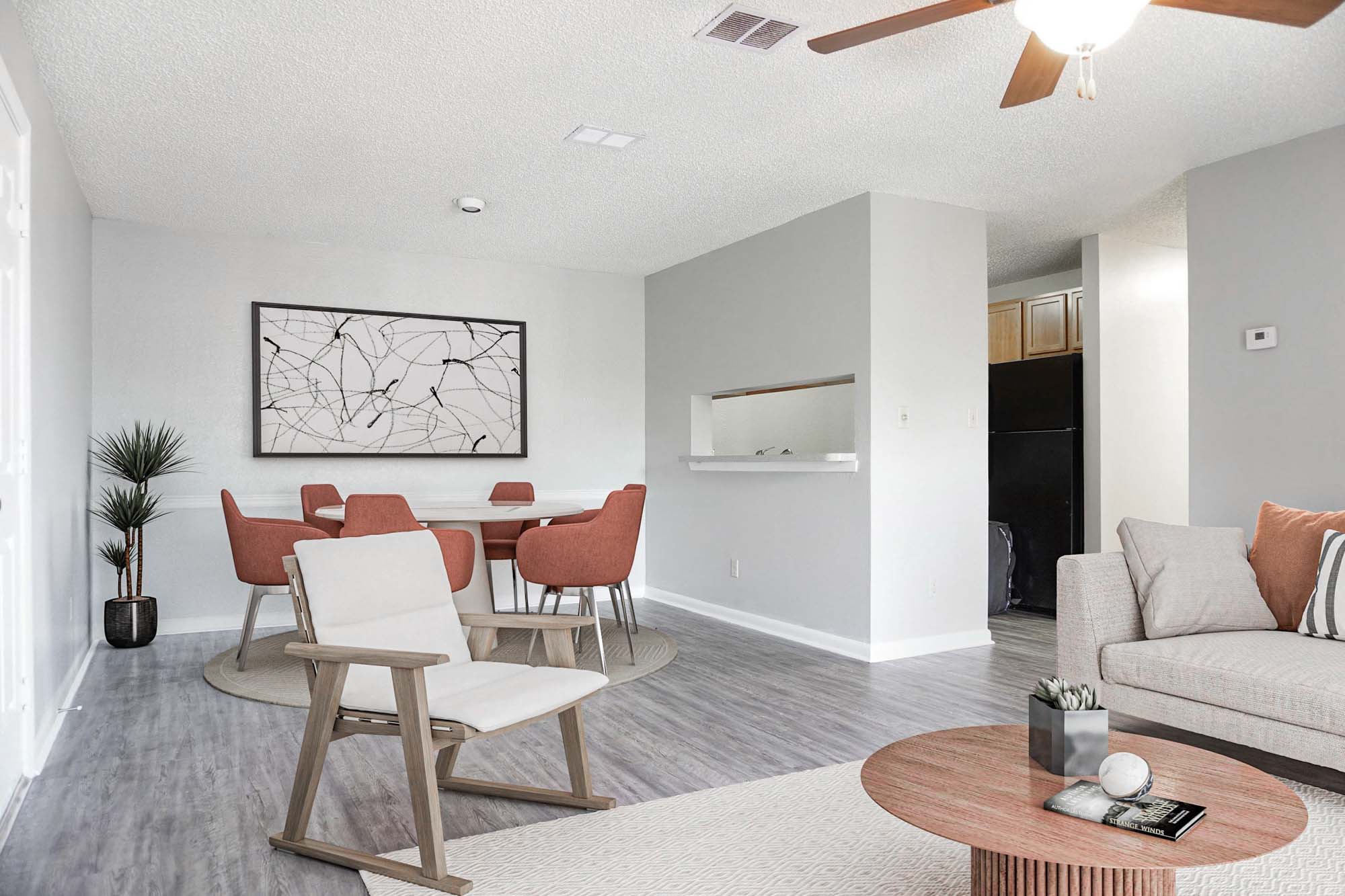 Weston - 2 Bed 2 Bath - Living & Dining Area