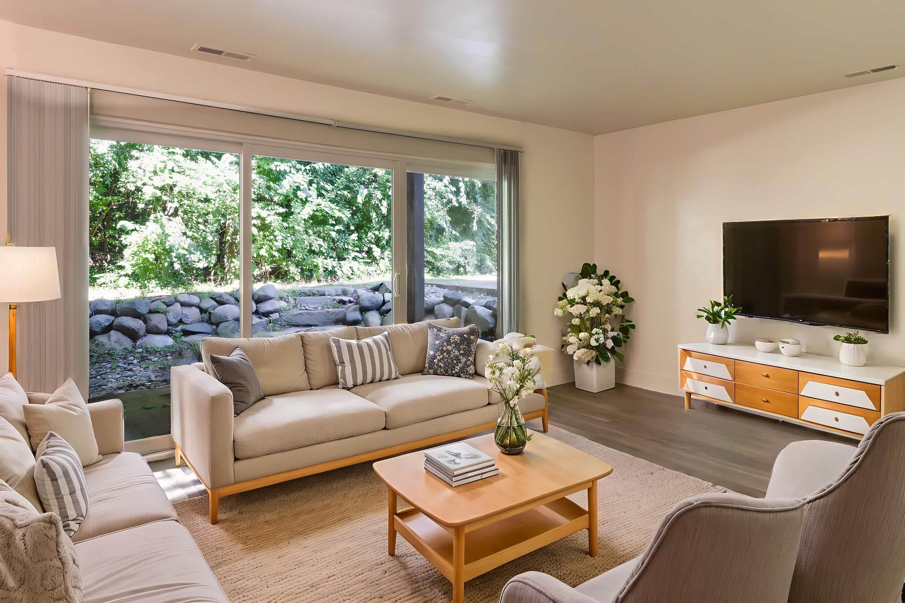 Chatham+ - 2 Bed 1.5 Bath - Living Room