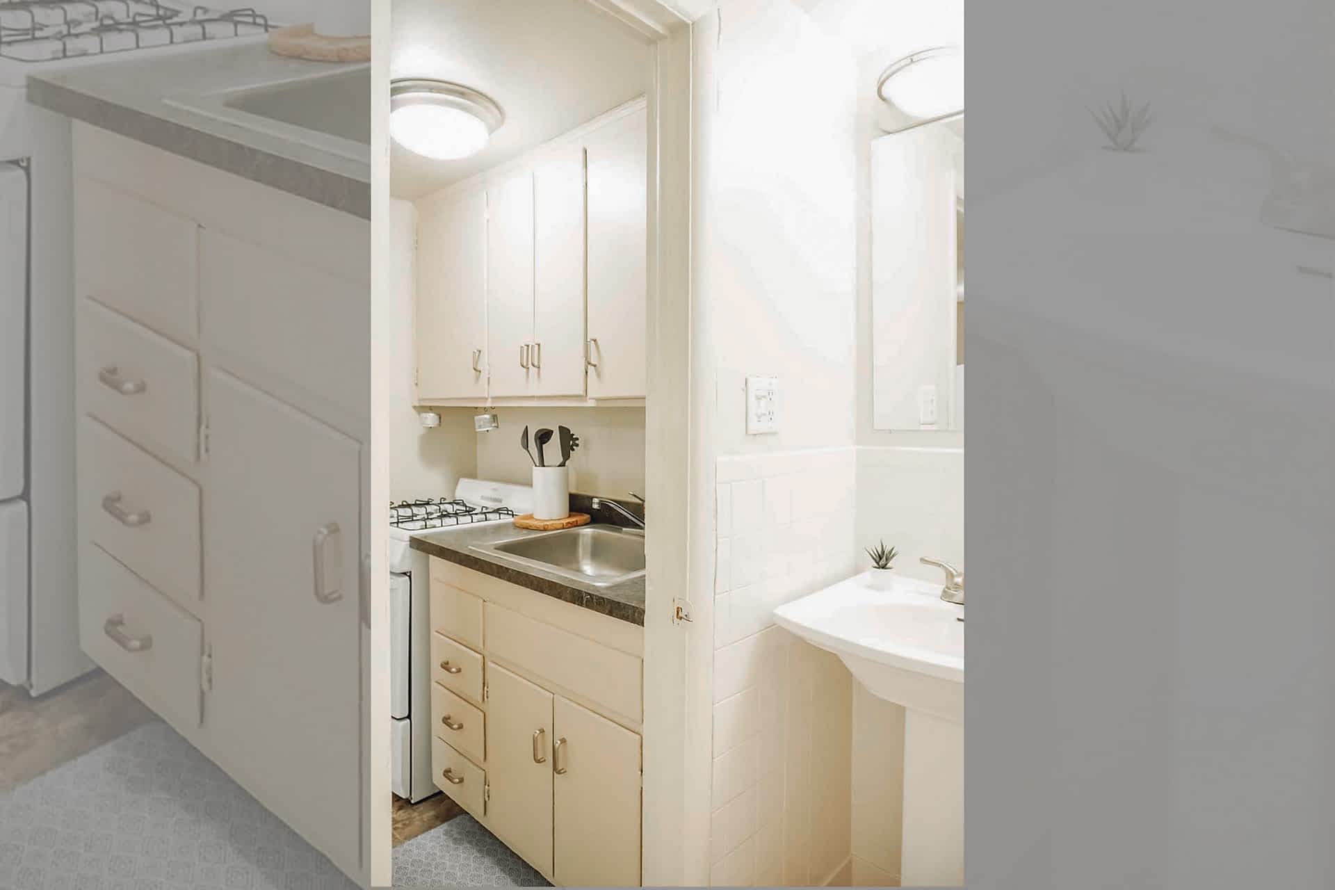 The Burlington - 1 Bed 1 Bath - Bathroom